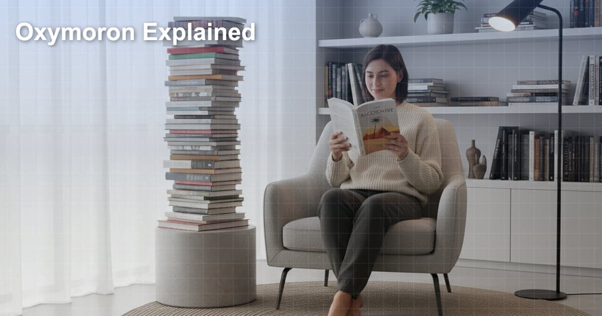 옥시모론: 모순 속에서 의미 찾기 (영문법 심층 분석)