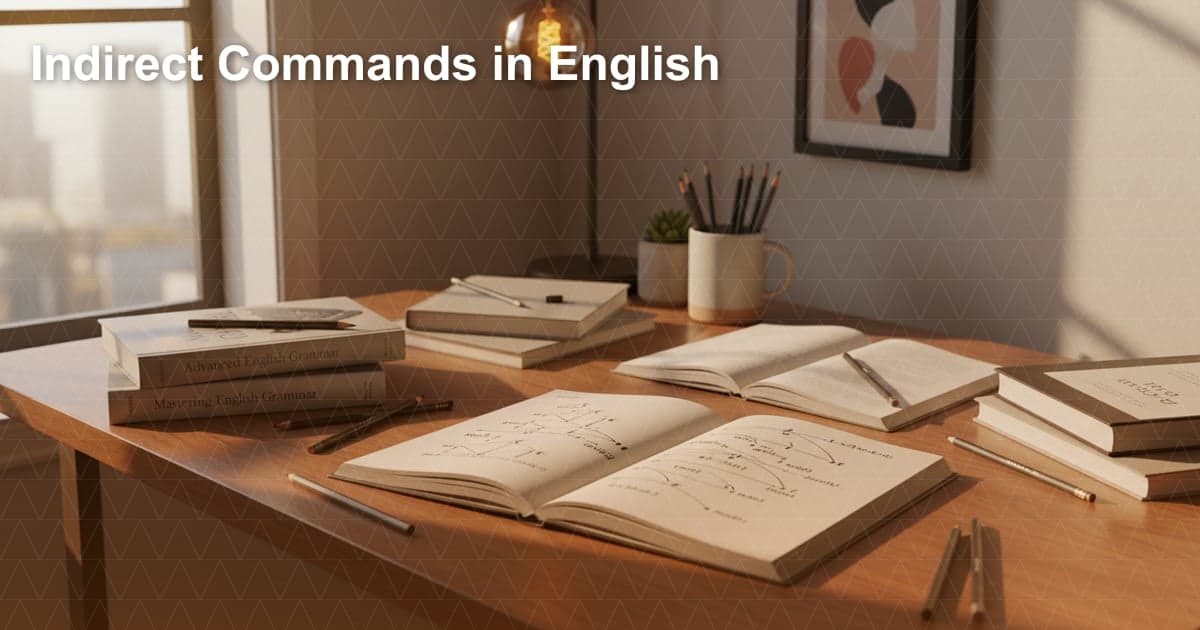 간접 명령문: 영어로 '말해봐', '가보라고' 말하는 법