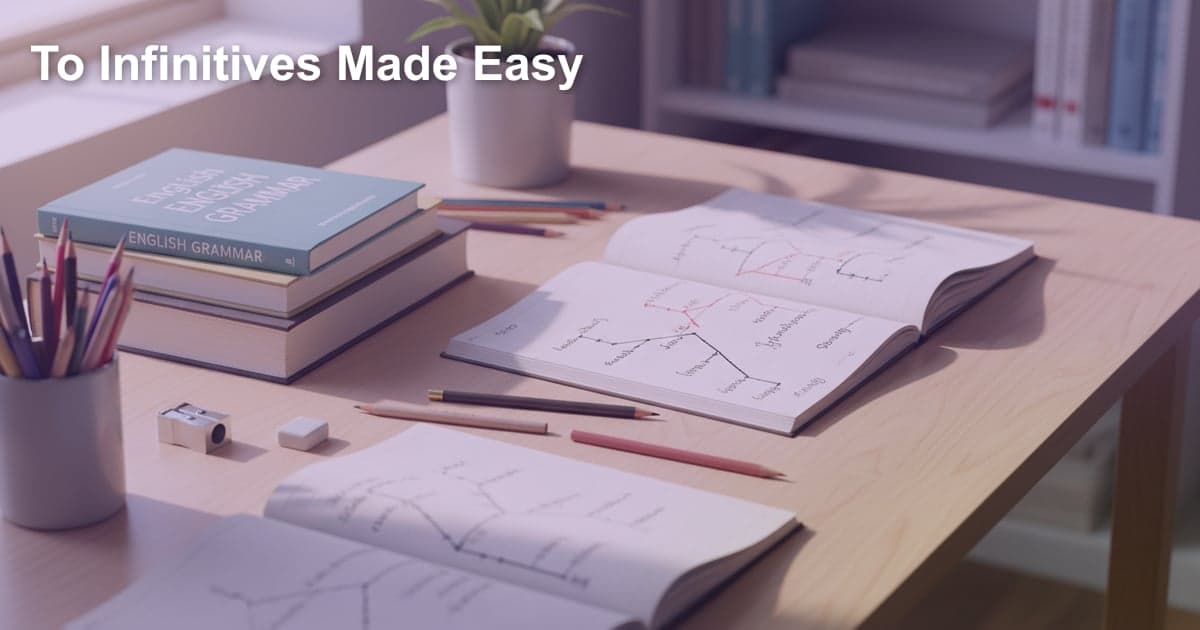 영어의 핵심, to 부정사 완벽 정복: 초보자도 쉽게 이해하는 문법 가이드