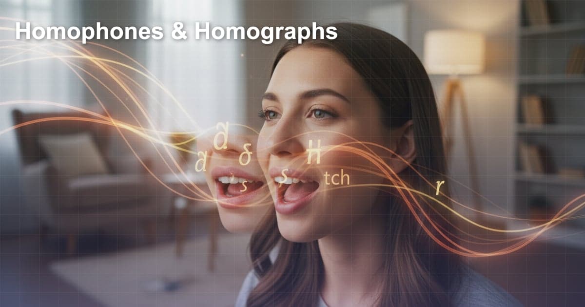 同音词与同形异义词：轻松掌握英语发音与拼写陷阱