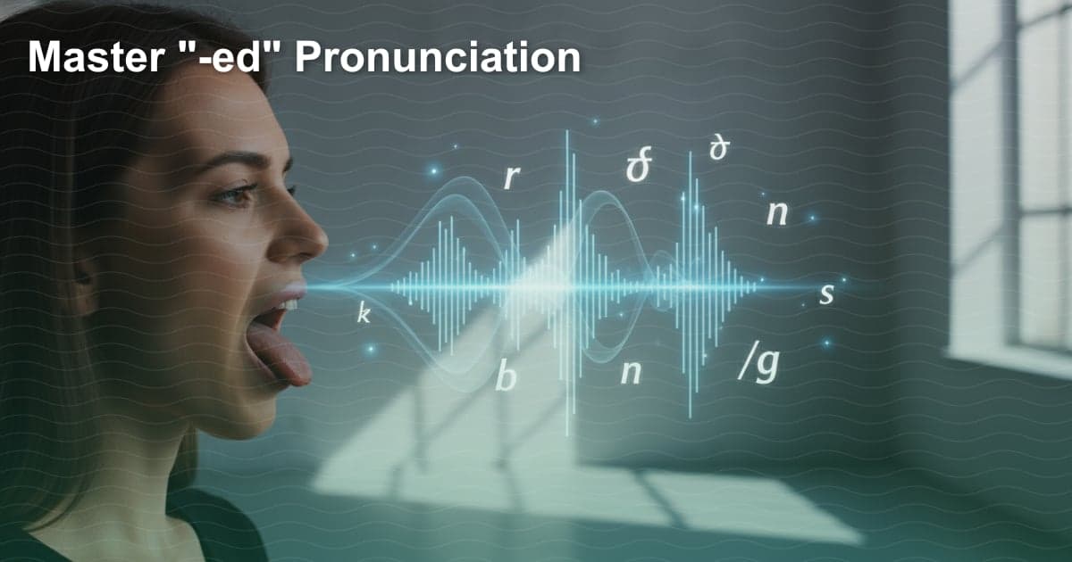 告别“ed”的尴尬：掌握过去式和形容词发音的终极指南