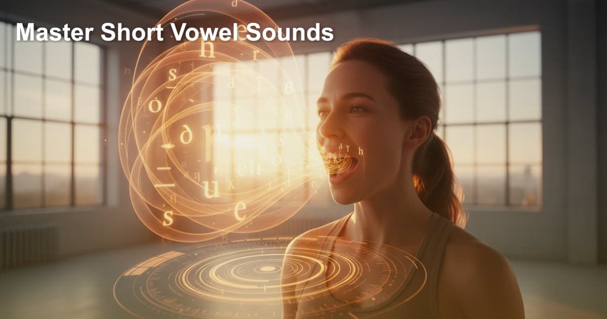 短元音发音秘籍：/æ/, /e/, /ɪ/, /ɒ/, /ʌ/ 轻松掌握！