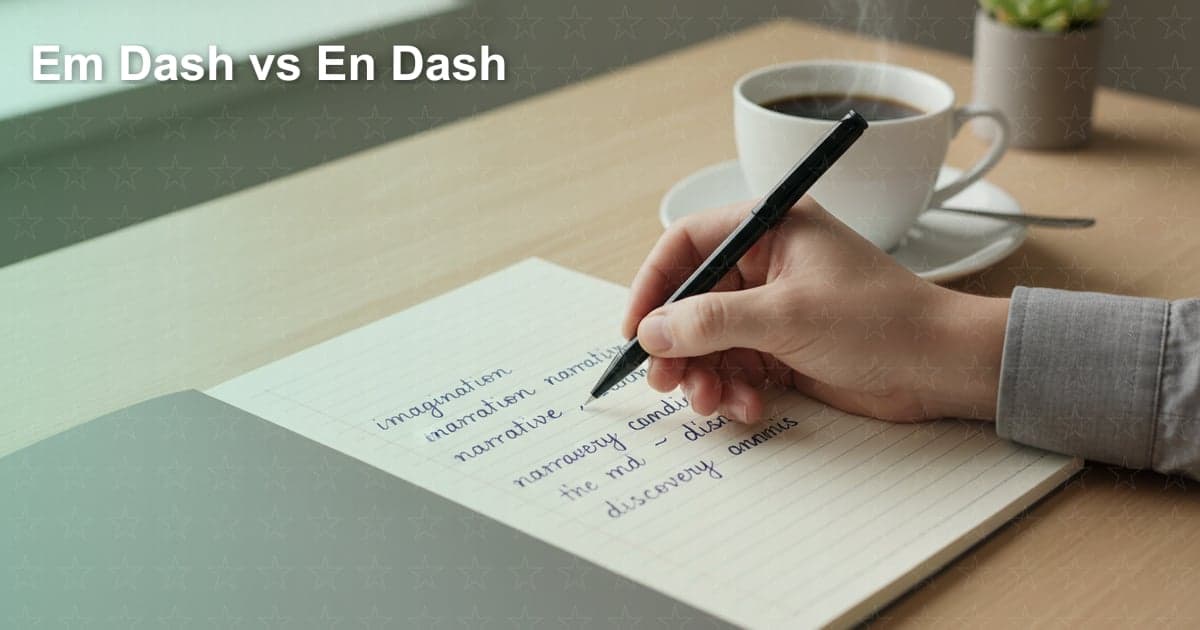 英文标点符号：长破折号（Em Dash）与短破折号（En Dash）的区别与用法