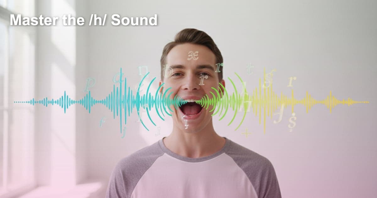 掌握 /h/ 音：告别“哈喽”的尴尬，自信开口说英语