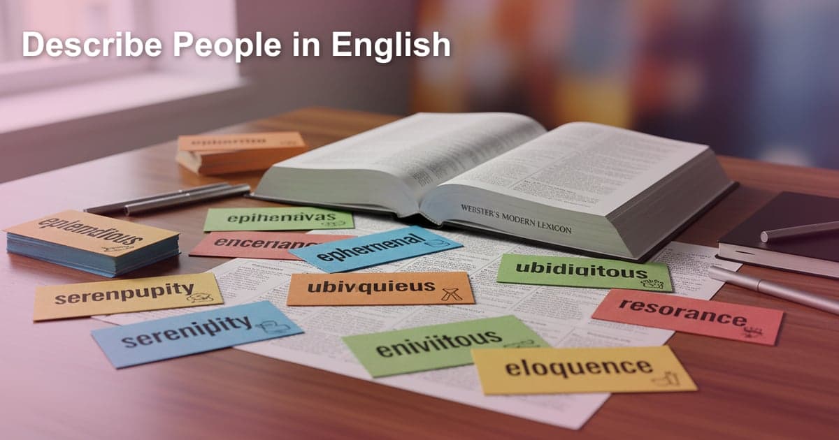 告别“千人一面”：英语描述人物的万能词汇与高阶技巧