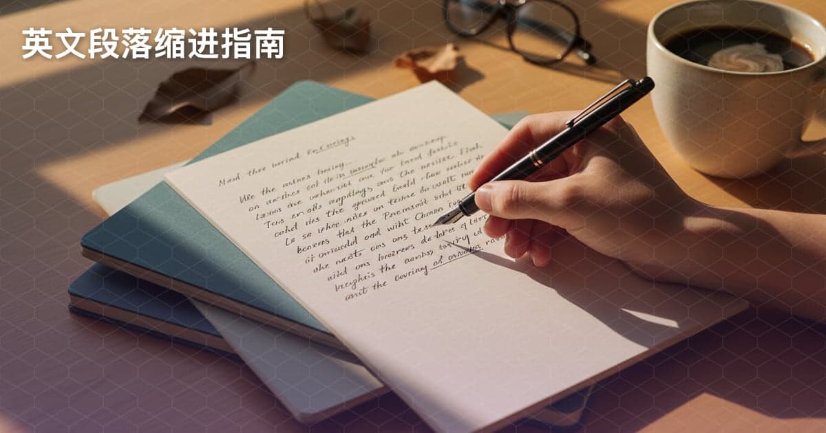 段落首行缩进：英文写作的优雅第一步
