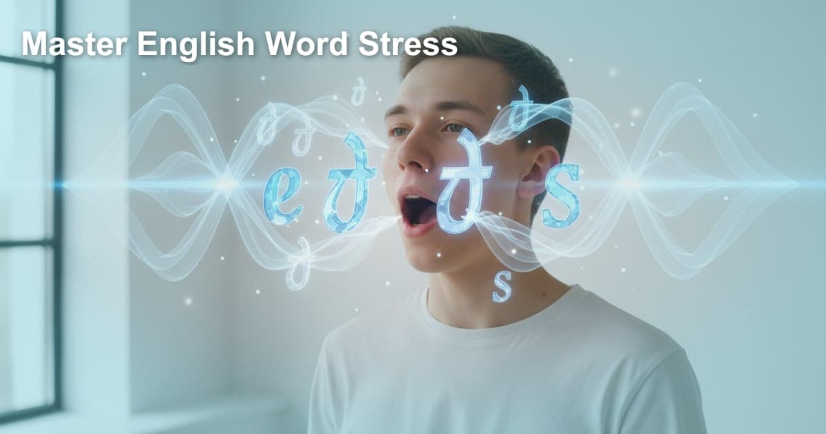 重音的力量：掌握英语单词重音，让你的发音更地道！