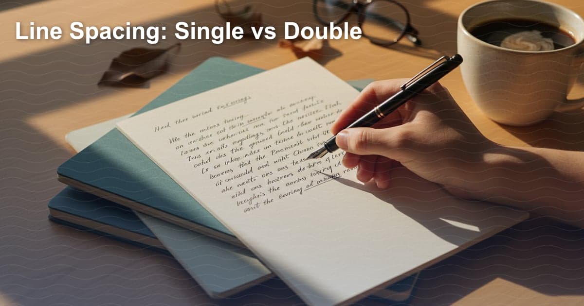 行距的秘密：单倍行距 vs. 双倍行距，哪个更适合你？