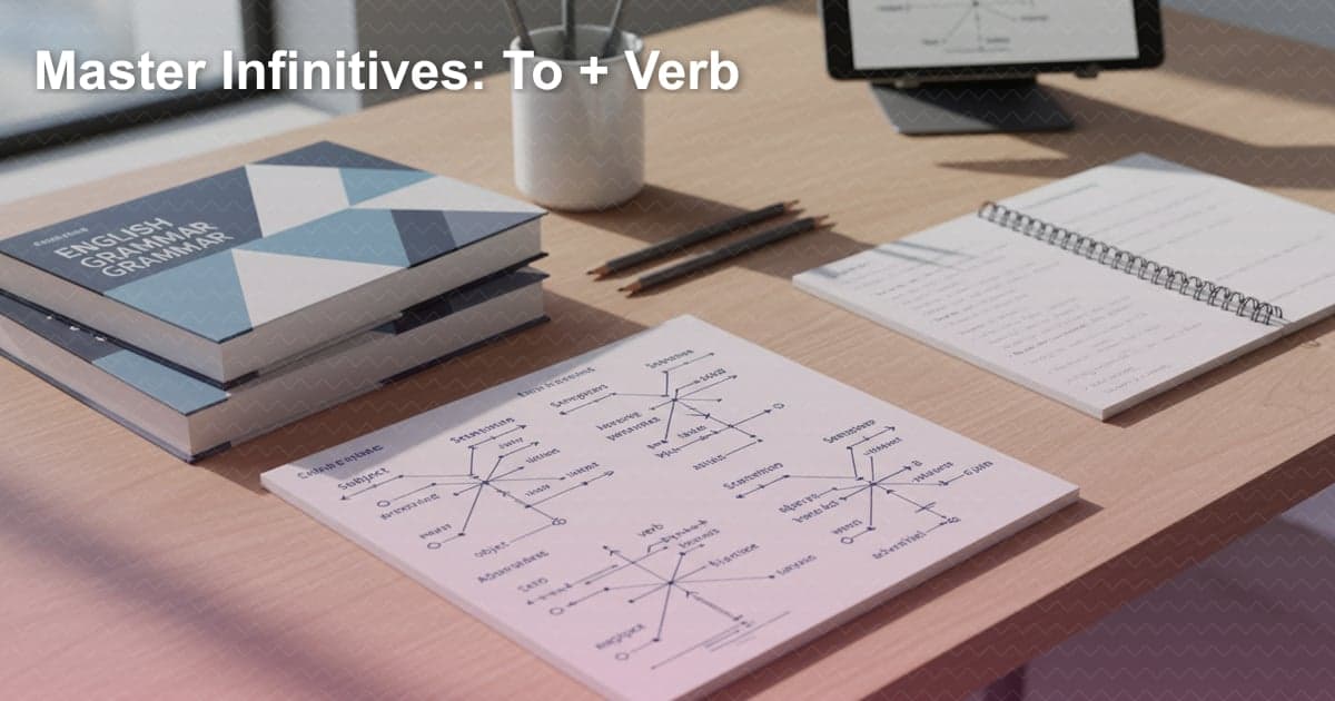 不定式：To + 动词用法详解与实用练习