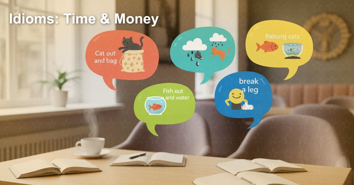 Thành ngữ Tiếng Anh về Thời gian và Tiền bạc: Bỏ túi ngay!