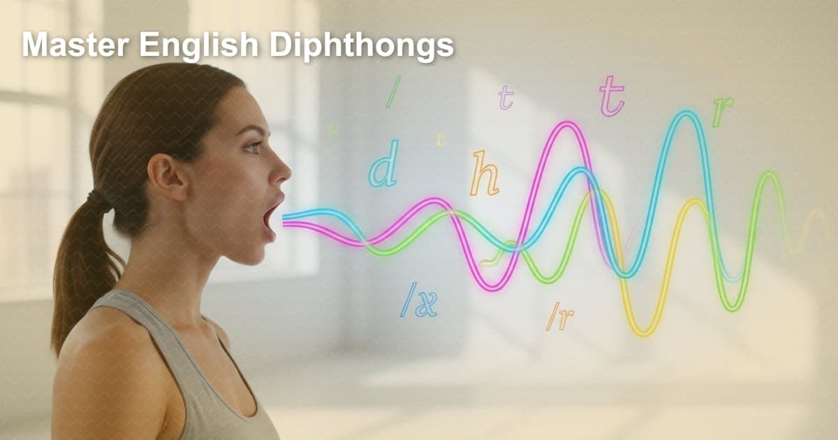 Bí mật phát âm Diphthongs: /eɪ/, /aɪ/, /ɔɪ/, /aʊ/, /əʊ/